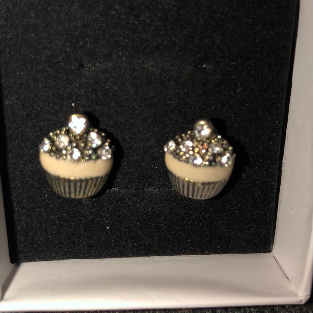 Cupcake earrings